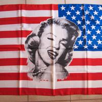 Bandiera americana usa flag Marilyn Monroe arreda