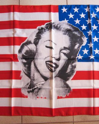 Bandiera americana usa flag Marilyn Monroe arreda