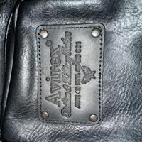 MONOSPALLA AVIREX ECOPELLE NERO - NUOVO