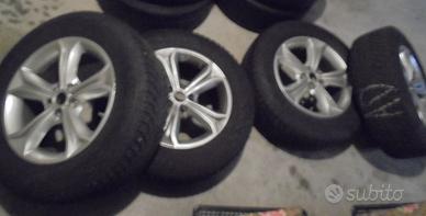 Cerchi 17 Land RoverDiscovery gommati termiche