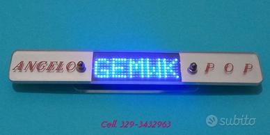 DISPLAY SCORREVOLE PER PUBBLICITA SU TASTIERE ETC.