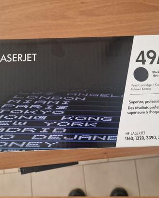 Toner HP 49A Q5949A nero – LaserJet 1160 1320 3390