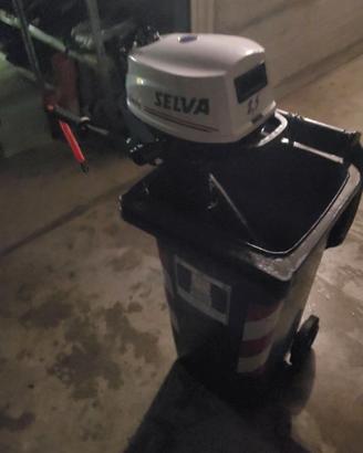 Motore selva guppy 2,5 cv cavalli 4 tempi benzina