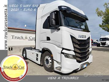 IVECO S WAY 510-2021-TRATTORE STRADALE-€6