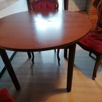 Tavolo rotondo in legno