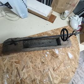 antico filatoio in legno