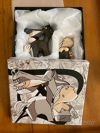 Riproduzioni figure Guernica di Picasso ceramica