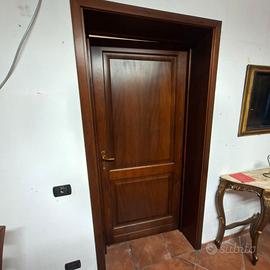 PORTE INTERNE IN LEGNO MASSICCIO – con telaio