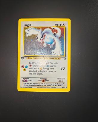 Carta Pokemon Lugia Neo Genesis 1st eng