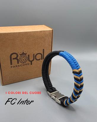 Bracciale Paracord FC INTER Uomo/Donna 