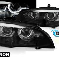 Fari anteriori XENON BMW X5 E70 07-10 Angel LED 3D