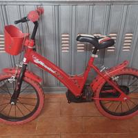 bicicletta miraculous 16" come nuova