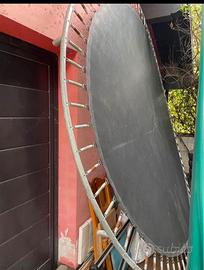 Trampolino elastico da giardino 4,30 mt