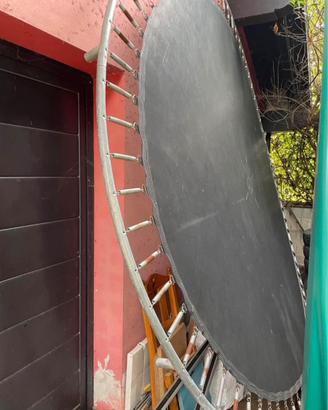 Trampolino elastico da giardino 4,30 mt