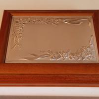 porta gioie in legno e argento 925 con garanzia 