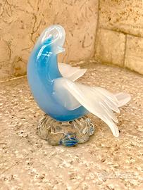Uccellino in vetro di Murano