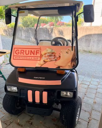 GOLF CAR con targa omologato- batterie nuove LITIO