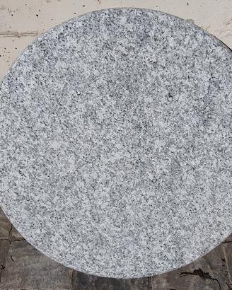 Disco Lastra Cerchio in Pietra di Luserna 63X4 CM