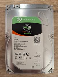Hard Disk Ibrido Seagate FireCuda 1TB 3.5" SSHD