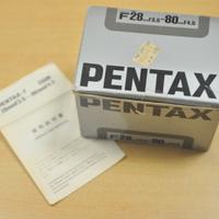 Scatola originale per obiettivo Pentax 28-80