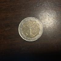 Moneta 2€ Albero della Fortuna2001 Joaquin Jiménez