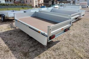 Carrello rimorchio auto con ruote sotto
