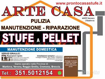 STUFE a PELLET - PULIZIA e RIPARAZIONE