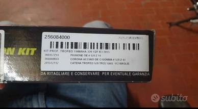 Kit trasmissione Ognibene Yamaha R3 2015-2026
