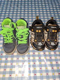 2 paia di scarpe geox 