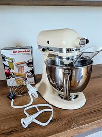 Kitchenaid Artisan crema con set pasta fresca