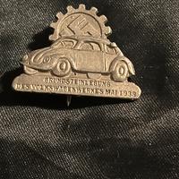 Distintivo spilla commemorativo 1938 Wolksvagen