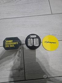CYBERPUNK 2077 JOHNNY SILVERHAND'S DOG TAGS

