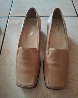 Mocassini elegante beige