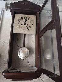 Orologio a pendolo antico da restauro