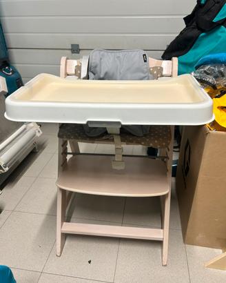Seggiolone hauck beta plus + alpha tray
