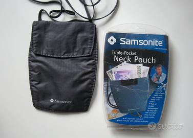 Portafoglio SAMSONITE di sicurezza a collare nuovo