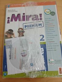 Libro spagnolo Mira! 2 Premium