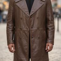 Cappotto in pelle 