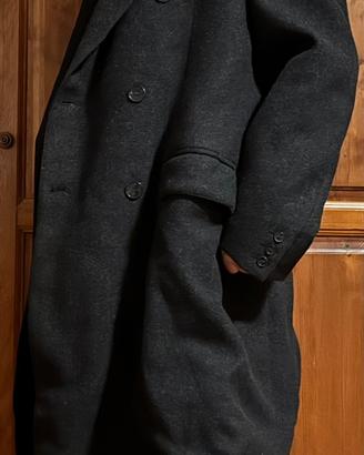 Cappotto doppiopetto in lana