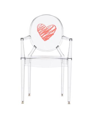 Sedia per Bambini con cuore, Kartell
