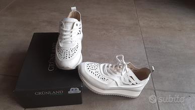 scarpa sneackers donna bianca 