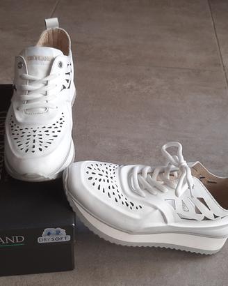 scarpa sneackers donna bianca 