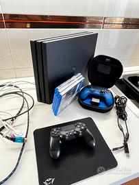 ps4 pro 1TB + kit completo (trattabile)