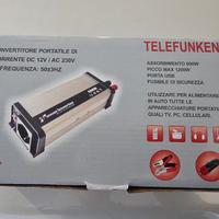 Inverter Telefunken 600W  DC 12V/AC 230V