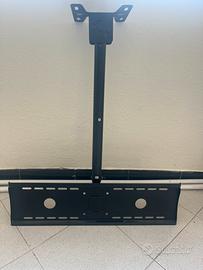 Supporto tv da soffitto orientabile
