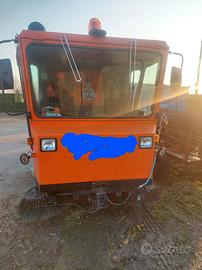 Spazzatrice aspirante stradale macchina operatrice