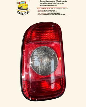 FARO POSTERIORE SINISTRO MINI CLUBMAN ANNO:2009