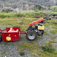 Motocoltivatore Barbieri Laser + Trincia + Fresa