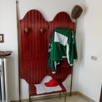 Ingressino in ottone, stile Liberty, anni '50