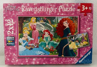Puzzle, Disney Principesse, 2×12 Pezzi
